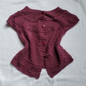 handmade button-down cardigan